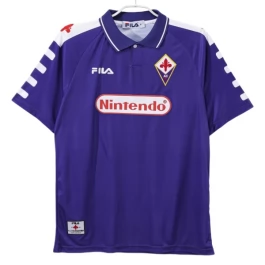 AC Florenz Heimtrikot Retro 1998-1999 Günstige Fußballtrikots