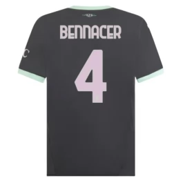 AC Mailand Bennacer 4 Ausweichtrikot 2024-2025 Günstige Fußballtrikots