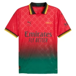 AC Mailand Heimtrikot Off-White Red 2025-2026 Günstige Fußballtrikots