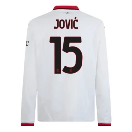 AC Mailand Jović 15 Auswärtstrikot 2024-2025 L/S Günstige Fußballtrikots AC Mailand Jović 15 Auswärtstrikot 2024-2025 L/S Günstige Fußballtrikots