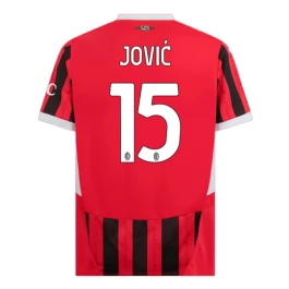 AC Mailand Jović 15 Heimtrikot 2024-2025 Günstige Fußballtrikots AC Mailand Jović 15 Heimtrikot 2024-2025 Günstige Fußballtrikots