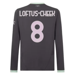 AC Mailand Loftus-Cheek 8 Ausweichtrikot 2024-2025 L/S Günstige Fußballtrikots