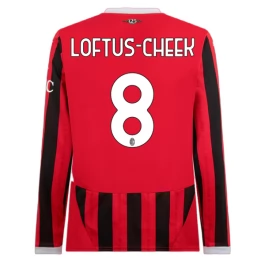 AC Mailand Loftus-Cheek 8 Heimtrikot 2024-2025 L/S Günstige Fußballtrikots