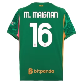 AC Mailand M.Maignan 16 Torwart Ausweichtrikot 2025-2026 Günstige Fußballtrikots AC Mailand M.Maignan 16 Torwart Ausweichtrikot 2025-2026 Günstige Fußballtrikots