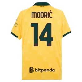 AC Mailand Modrić 14 Ausweichtrikot 2025-2026 Günstige Fußballtrikots