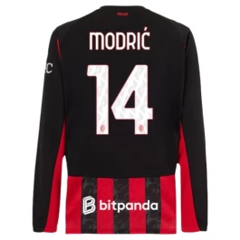 AC Mailand Modrić 14 Heimtrikot 2025-2026 L/S Günstige Fußballtrikots