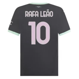AC Mailand Rafa Leão 10 Ausweichtrikot 2024-2025 Günstige Fußballtrikots
