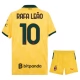 AC Mailand Rafa Leão 10 Ausweichtrikot Kinder 2025-2026 Günstige Fußballtrikots