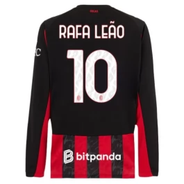 AC Mailand Rafa Leão 10 Heimtrikot 2025-2026 L/S Günstige Fußballtrikots