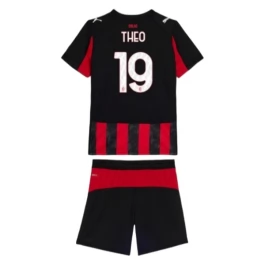 AC Mailand Theo 19 Heimtrikot Kinder 2025-2026 Günstige Fußballtrikots