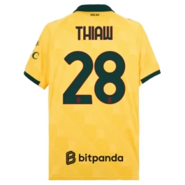 AC Mailand Thiaw 28 Ausweichtrikot 2025-2026 Günstige Fußballtrikots