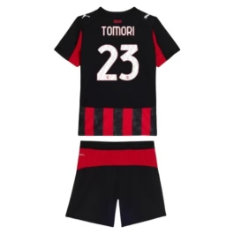 AC Mailand Tomori 23 Heimtrikot Kinder 2025-2026 Günstige Fußballtrikots