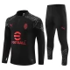 AC Milan Trainingsanzüge 2023-24 - 1-4 Zip Schwarz AC Milan Trainingsanzüge 2023-24 - 1-4 Zip Schwarz