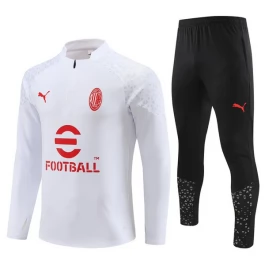 AC Milan Trainingsanzüge 2023-24 - 1-4 Zip Weiß AC Milan Trainingsanzüge 2023-24 - 1-4 Zip Weiß