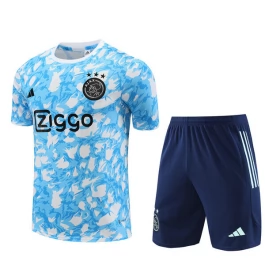 AFC Ajax Trainingsshirt Anzüge 2023-24 - Blau Camouflage