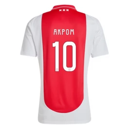 Ajax Amsterdam Akpom 10 Heimtrikot 2024-2025 Günstige Fußballtrikots
