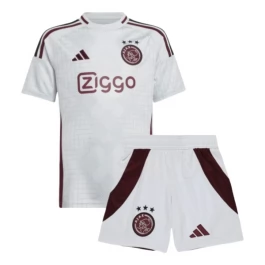 Ajax Amsterdam Ausweichtrikot Kinder 2024-2025 Günstige Fußballtrikots
