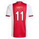 Ajax Amsterdam Godts 11 Heimtrikot 2025-2026 Günstige Fußballtrikots