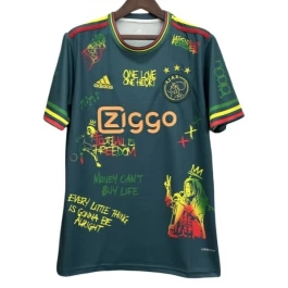 Ajax Amsterdam Heimtrikot Special Edition Bob Marley Green 2025-2026 Günstige Fußballtrikots