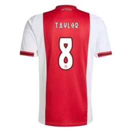 Ajax Amsterdam Taylor 8 Heimtrikot 2025-2026 Günstige Fußballtrikots