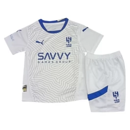 Al-Hilal SFC Auswärtstrikot Kinder 2024-2025 Günstige Fußballtrikots