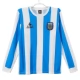 Argentinien Heimtrikot Retro 1986 Langarm Günstige Fußballtrikots
