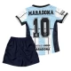 Argentinien Maradona 10 Heimtrikot Kinder Retro 2001 Günstige Fußballtrikots