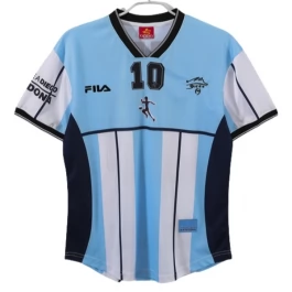 Argentinien Maradona 10 Heimtrikot Retro 2001 Günstige Fußballtrikots