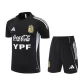 Argentinien Trainingsshirt Anzüge 2025-26 - Shorts Schwarz