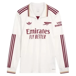 Arsenal Ausweichtrikot 2025-2026 L/S Günstige Fußballtrikots