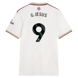 Arsenal G.Jesus 9 Ausweichtrikot 2025-2026 Günstige Fußballtrikots
