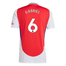 Arsenal Gabriel 6 Heimtrikot 2024-2025 Günstige Fußballtrikots