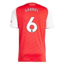 Arsenal Gabriel 6 Heimtrikot 2025-2026 Günstige Fußballtrikots