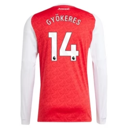 Arsenal Gyökeres 14 Heimtrikot 2025-2026 L/S Günstige Fußballtrikots