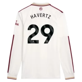 Arsenal Havertz 29 Ausweichtrikot 2025-2026 L/S Günstige Fußballtrikots