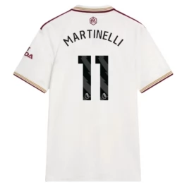 Arsenal Martinelli 11 Ausweichtrikot 2025-2026 Günstige Fußballtrikots