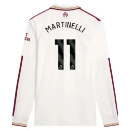 Arsenal Martinelli 11 Ausweichtrikot 2025-2026 L/S Günstige Fußballtrikots