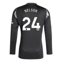 Arsenal Nelson 24 Auswärtstrikot 2024-2025 L/S Günstige Fußballtrikots