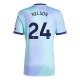 Arsenal Nelson 24 Ausweichtrikot 2024-2025 Günstige Fußballtrikots