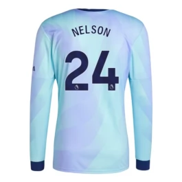 Arsenal Nelson 24 Ausweichtrikot 2024-2025 L/S Günstige Fußballtrikots