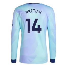 Arsenal Nketiah 14 Ausweichtrikot 2024-2025 L/S Günstige Fußballtrikots