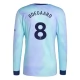 Arsenal Ødegaard 8 Ausweichtrikot 2024-2025 L/S Günstige Fußballtrikots