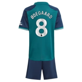 Arsenal Ødegaard 8 Ausweichtrikot Kinder 2023-2024 Günstige Fußballtrikots
