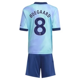 Arsenal Ødegaard 8 Ausweichtrikot Kinder 2024-2025 Günstige Fußballtrikots