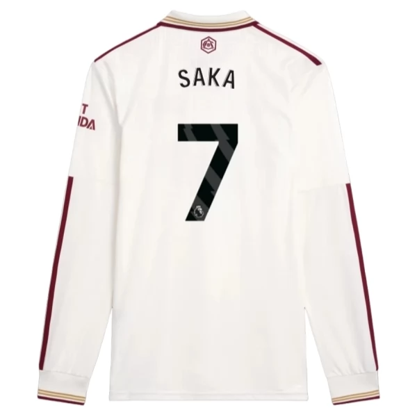 Arsenal Saka 7 Ausweichtrikot 2025-2026 L/S Günstige Fußballtrikots Arsenal Saka 7 Ausweichtrikot 2025-2026 L/S Günstige Fußballtrikots