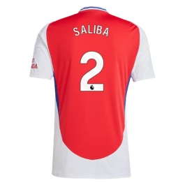 Arsenal Saliba 2 Heimtrikot 2024-2025 Günstige Fußballtrikots