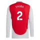 Arsenal Saliba 2 Heimtrikot 2024-2025 L/S Günstige Fußballtrikots