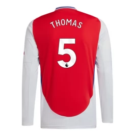 Arsenal Thomas 5 Heimtrikot 2024-2025 L/S Günstige Fußballtrikots
