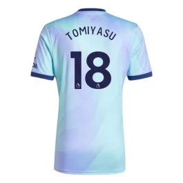 Arsenal Tomiyasu 18 Ausweichtrikot 2024-2025 Günstige Fußballtrikots