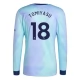 Arsenal Tomiyasu 18 Ausweichtrikot 2024-2025 L/S Günstige Fußballtrikots